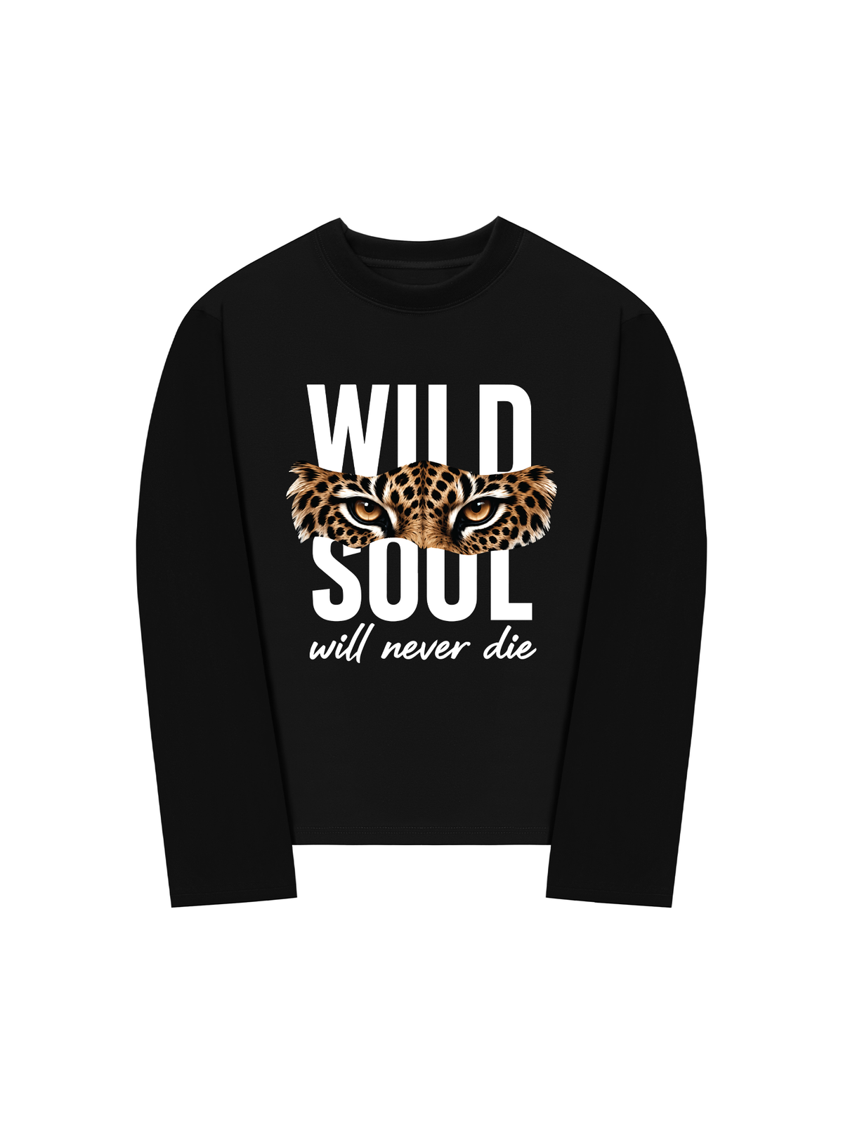 Áo Thun Dài Tay Wild Soul Will Never Die
