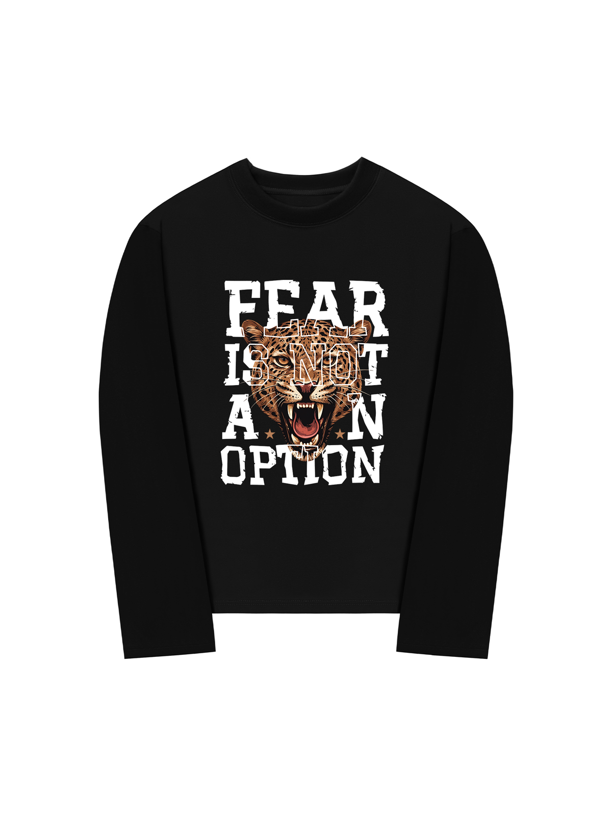Áo Thun Dài Tay Fear Is Not An Option