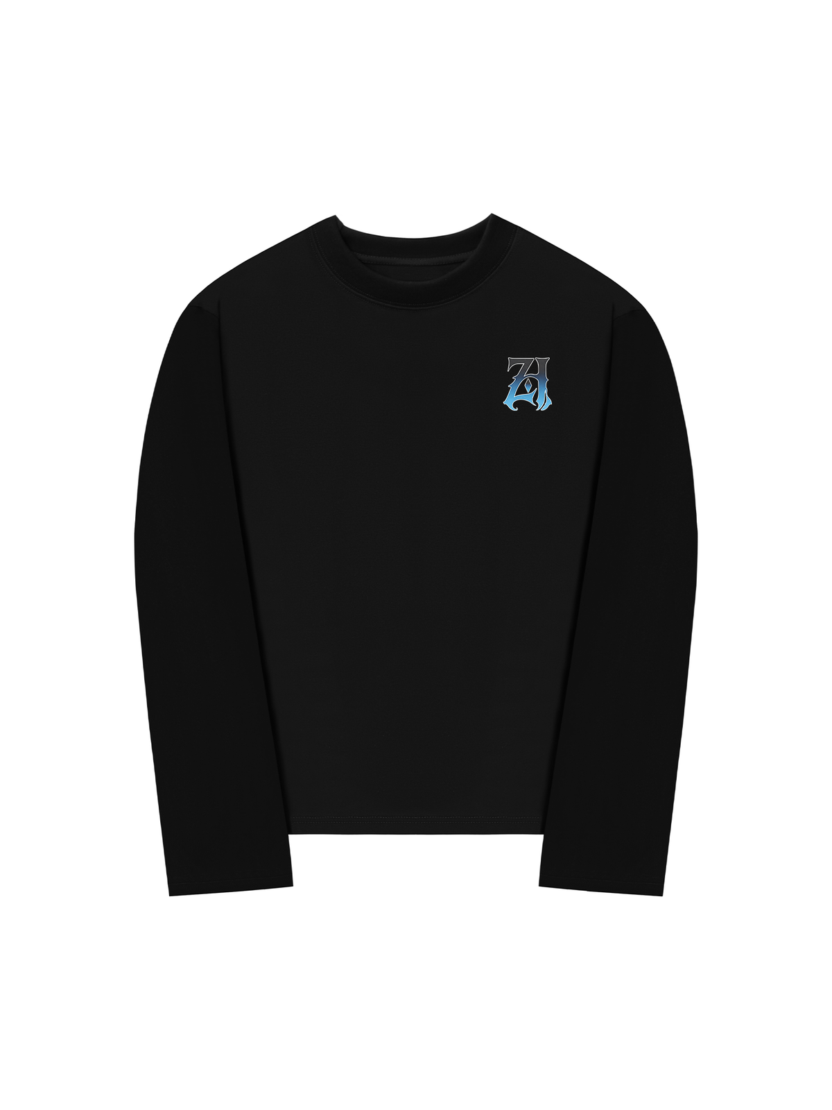 Áo Thun Dài Tay Hidden Meaning Zillion Black Blue Bandana