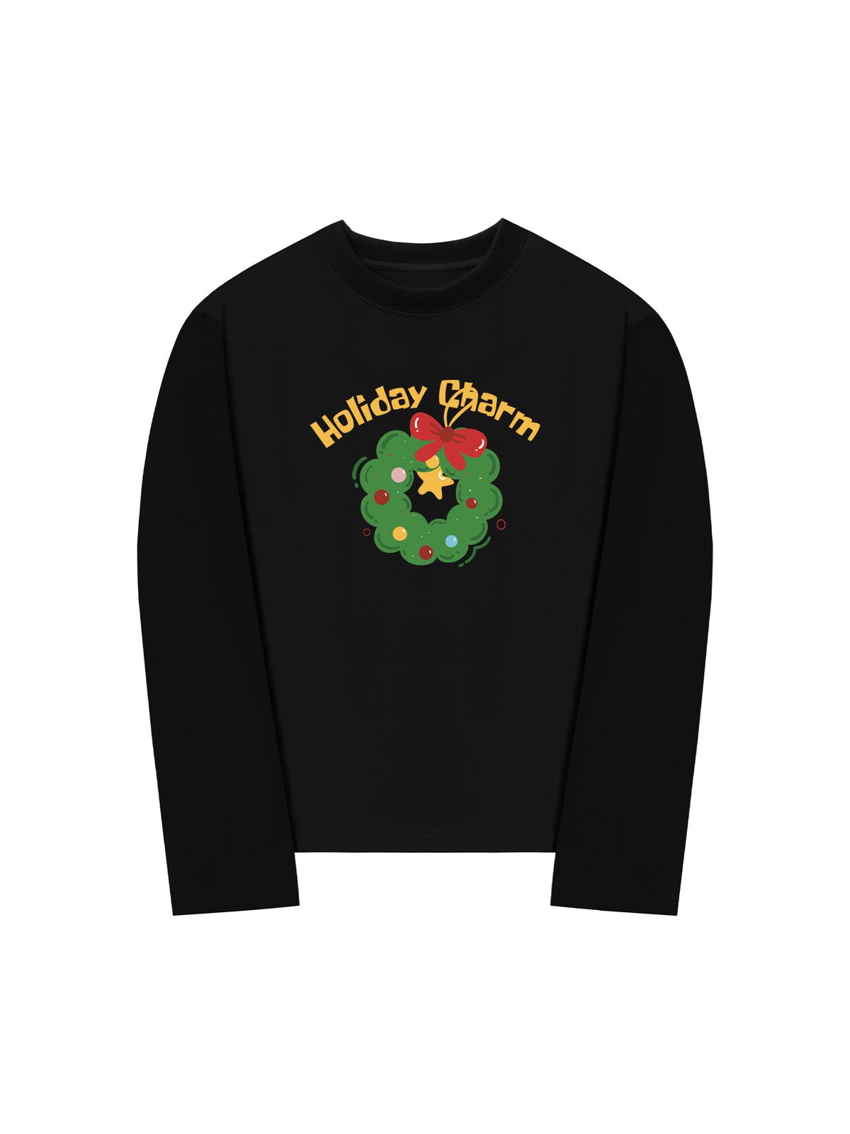 Áo Thun Dài Tay Holiday Charm
