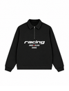 Áo Sweater Polo Nỉ Hai Da Racing Red Flag