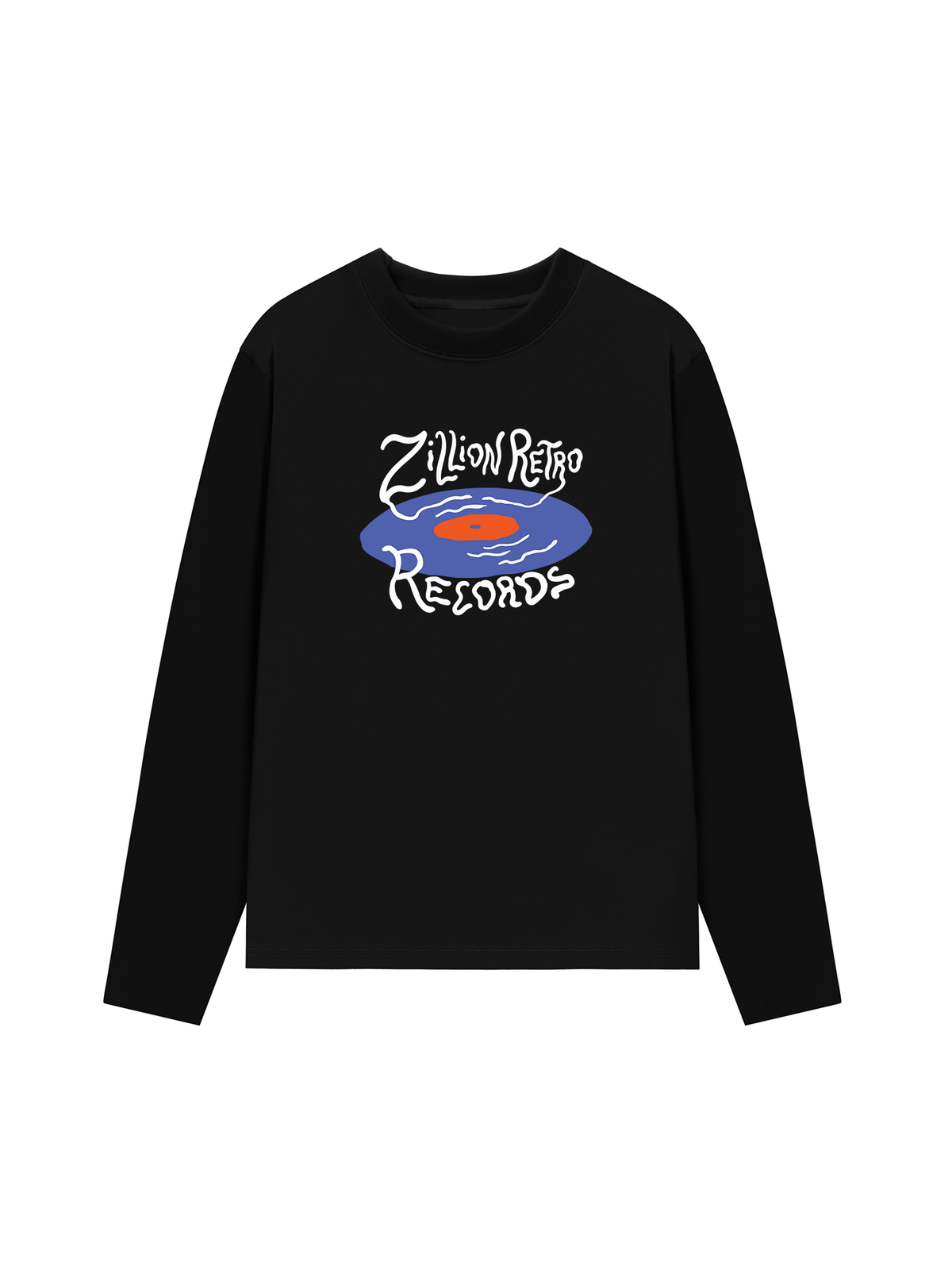 Áo Thun Dài Tay Zillion Retro Records
