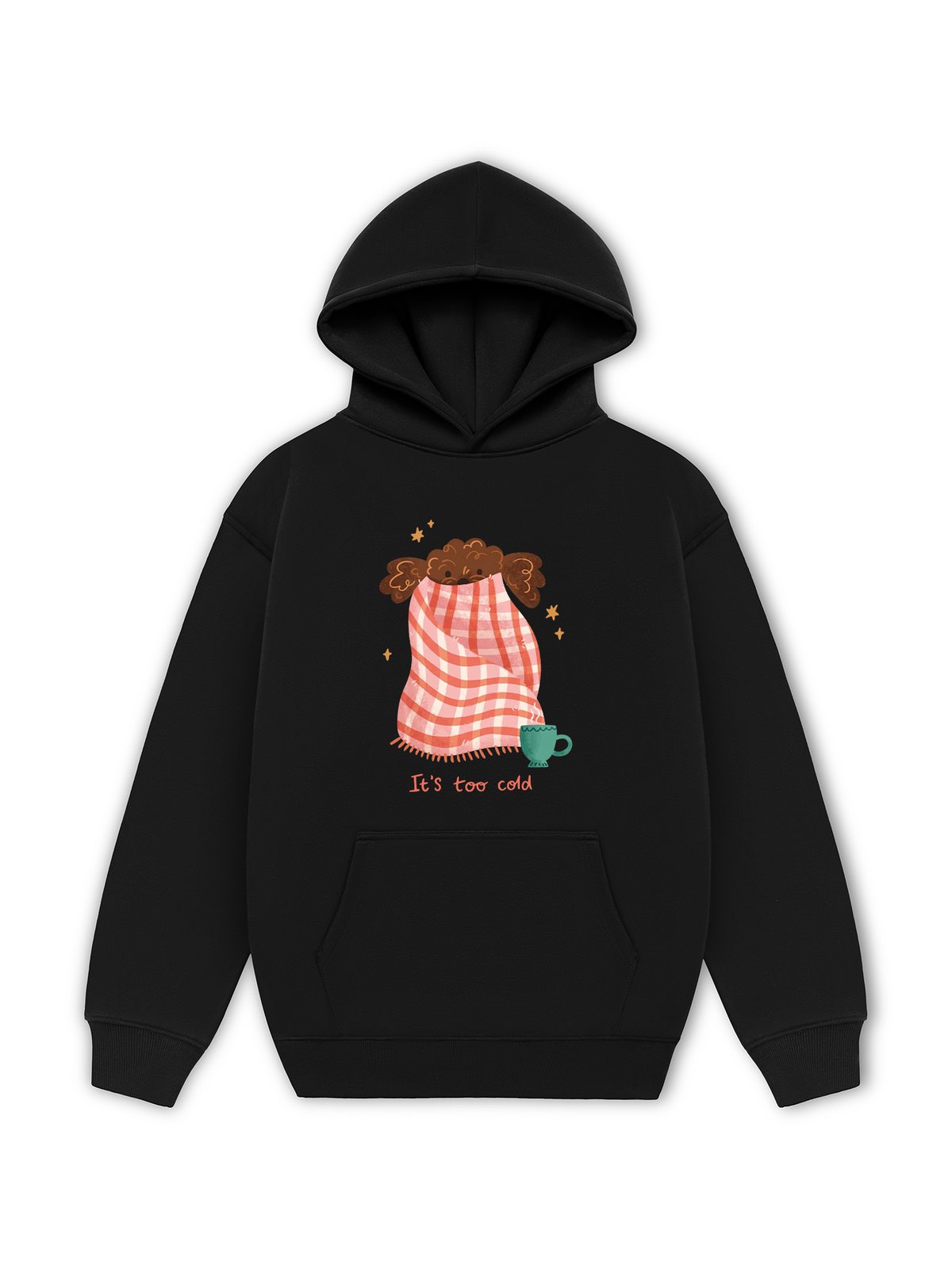 Áo Hoodie Nỉ Hai Da Its Too Cold