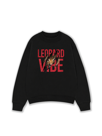 Áo Sweater Nỉ Hai Da Leopard Rip