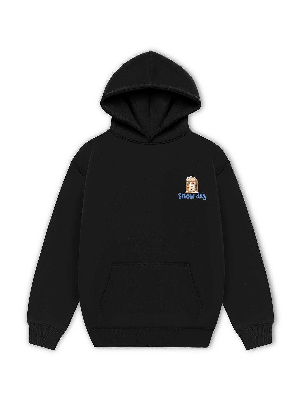 Áo Hoodie Nỉ Hai Da Snow Day