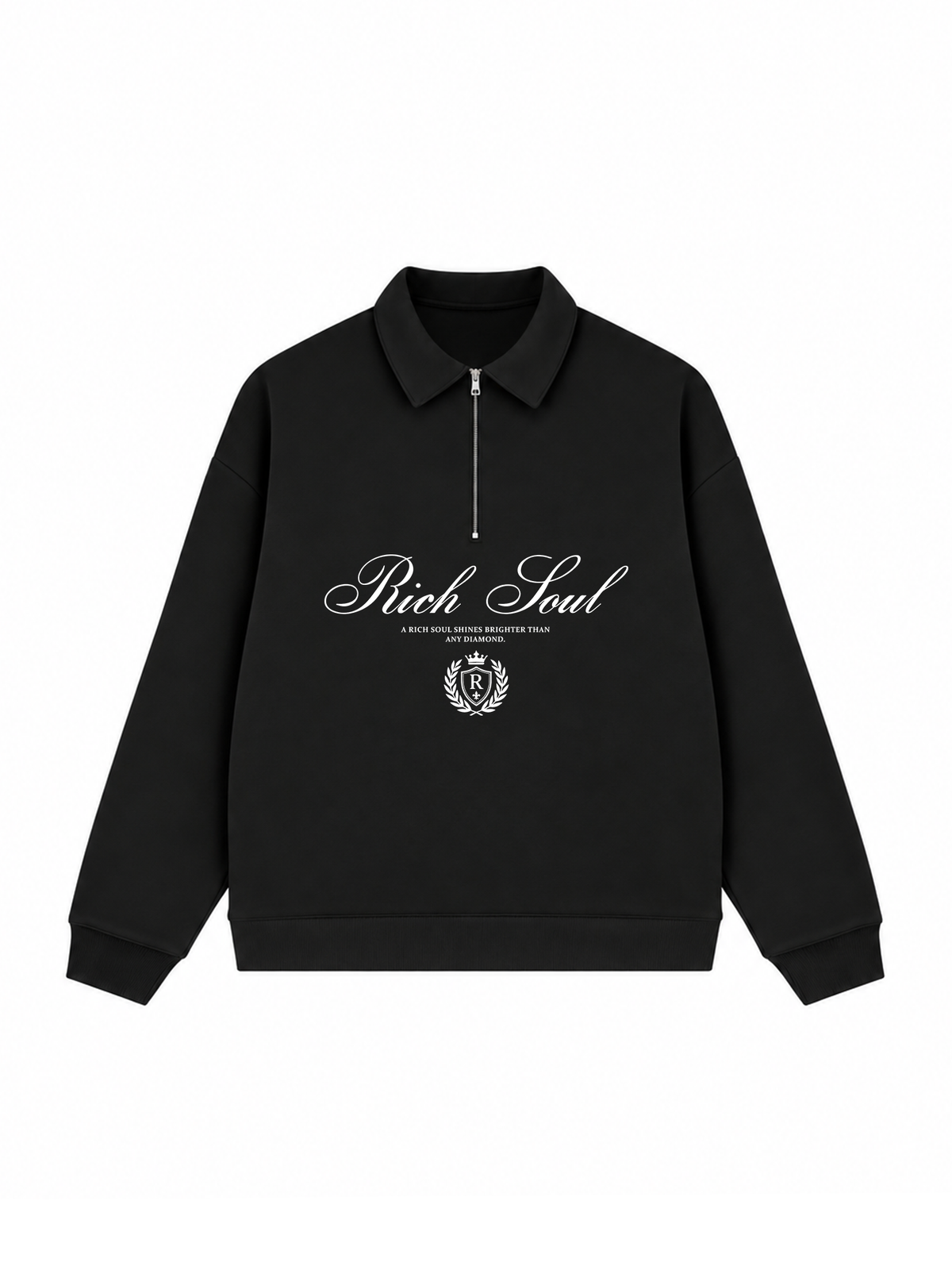 Áo Sweater Polo Nỉ Hai Da Rich Soul