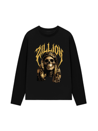 Áo Thun Dài Tay Golden Skull