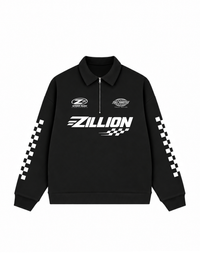 Áo Sweater Polo Nỉ Hai Da Zillion Speed Rush