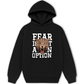 Áo Hoodie Nỉ Hai Da Fear Is Not An Option