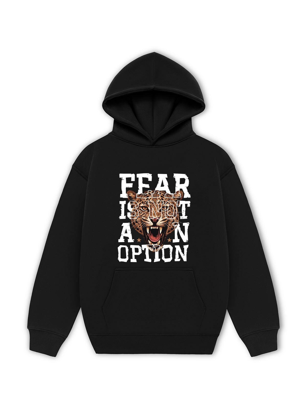 Áo Hoodie Nỉ Hai Da Fear Is Not An Option