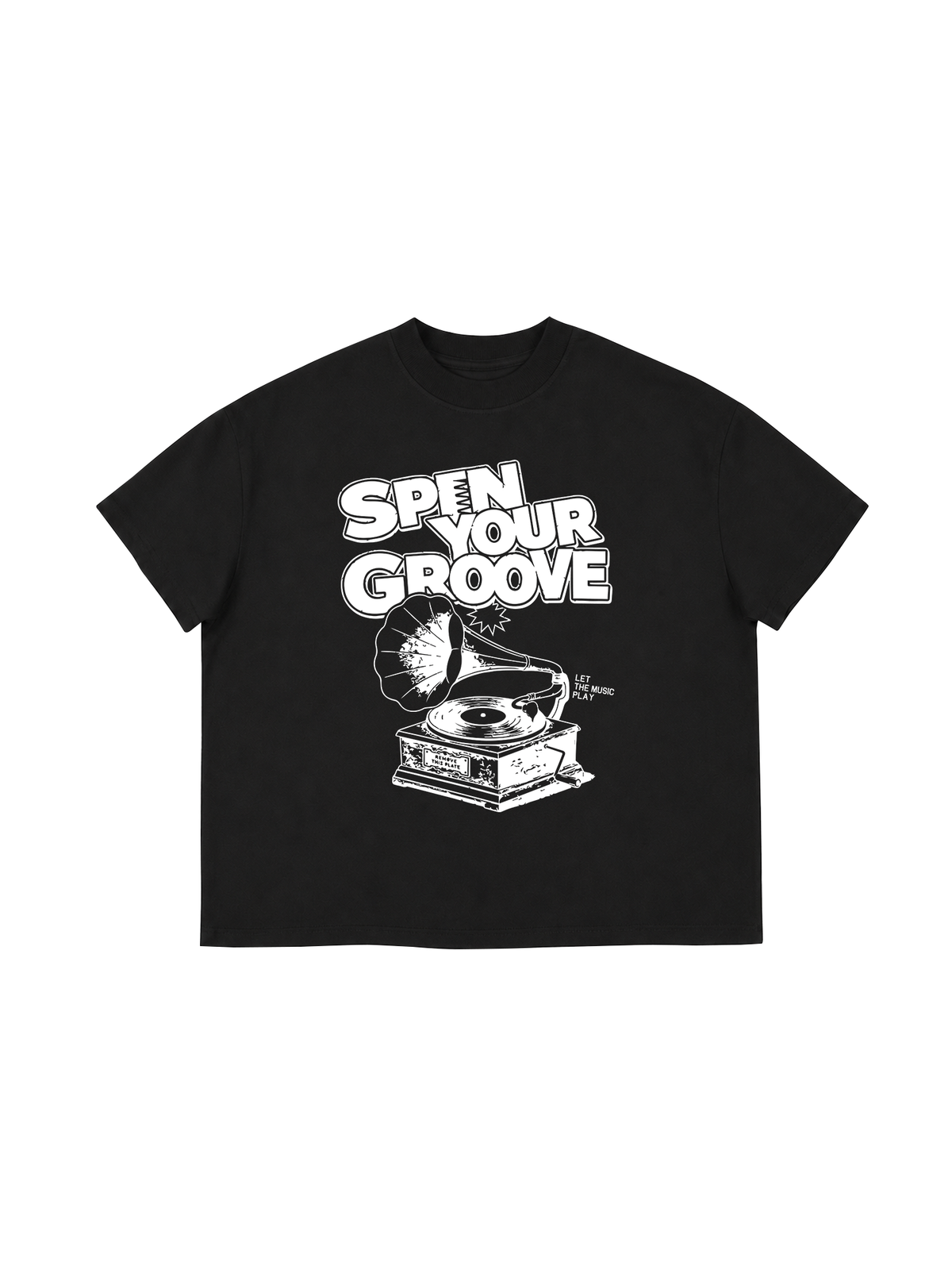 Áo Thun Boxy Spend Your Groove