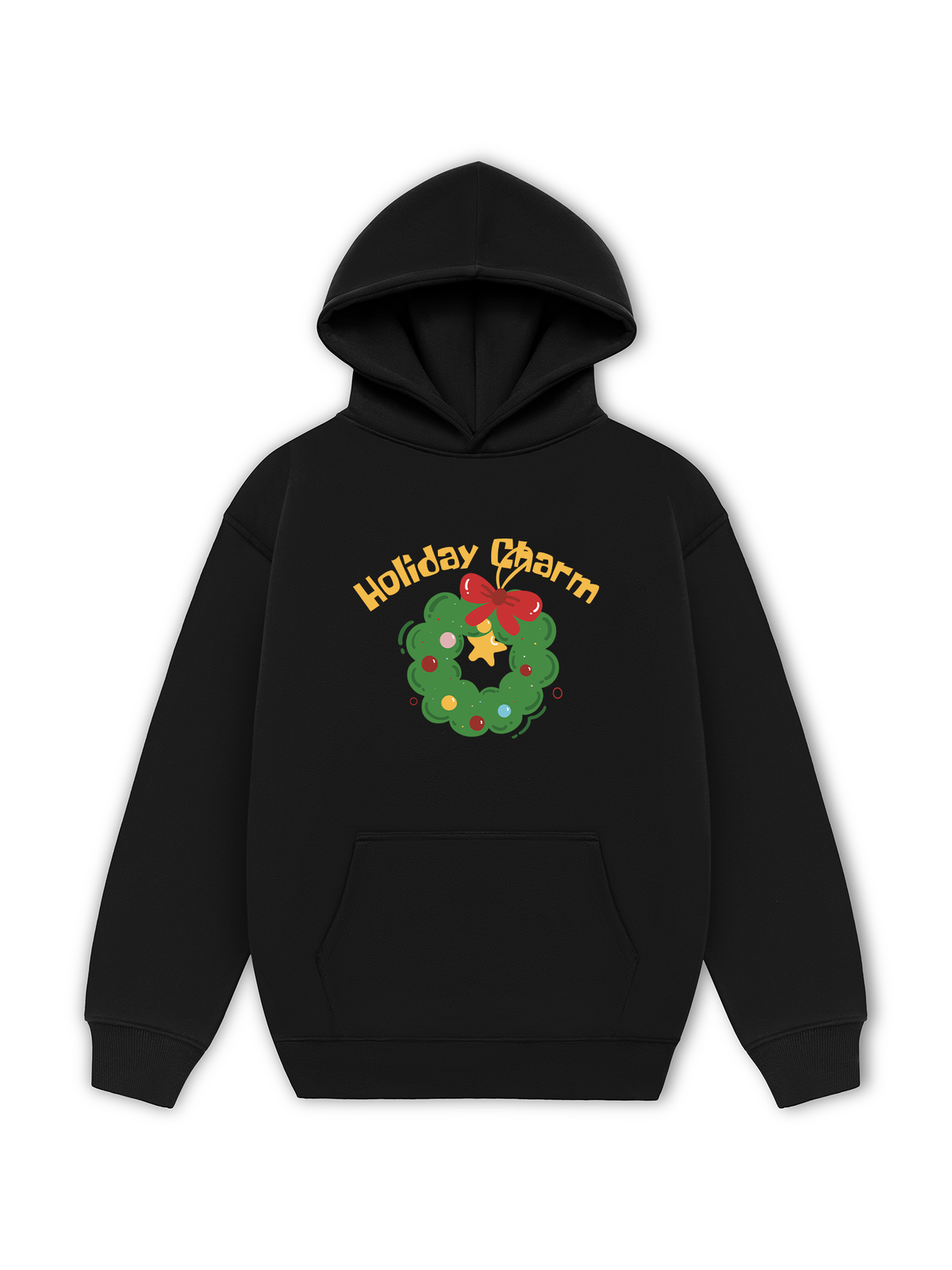 Áo Hoodie Nỉ Hai Da Holiday Charm