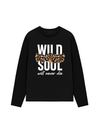 Áo Thun Dài Tay Wild Soul Will Never Die