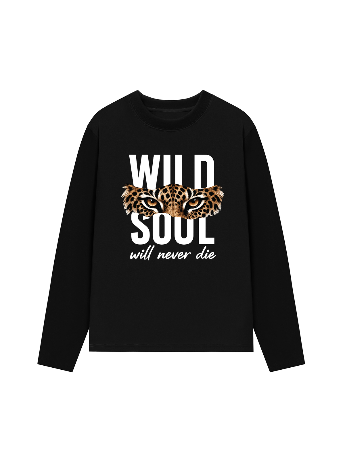 Áo Thun Dài Tay Wild Soul Will Never Die