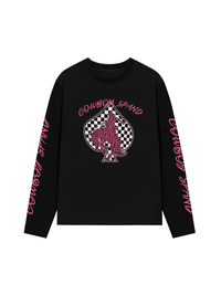 Áo Thun Dài Tay Pink Cowboy Spand