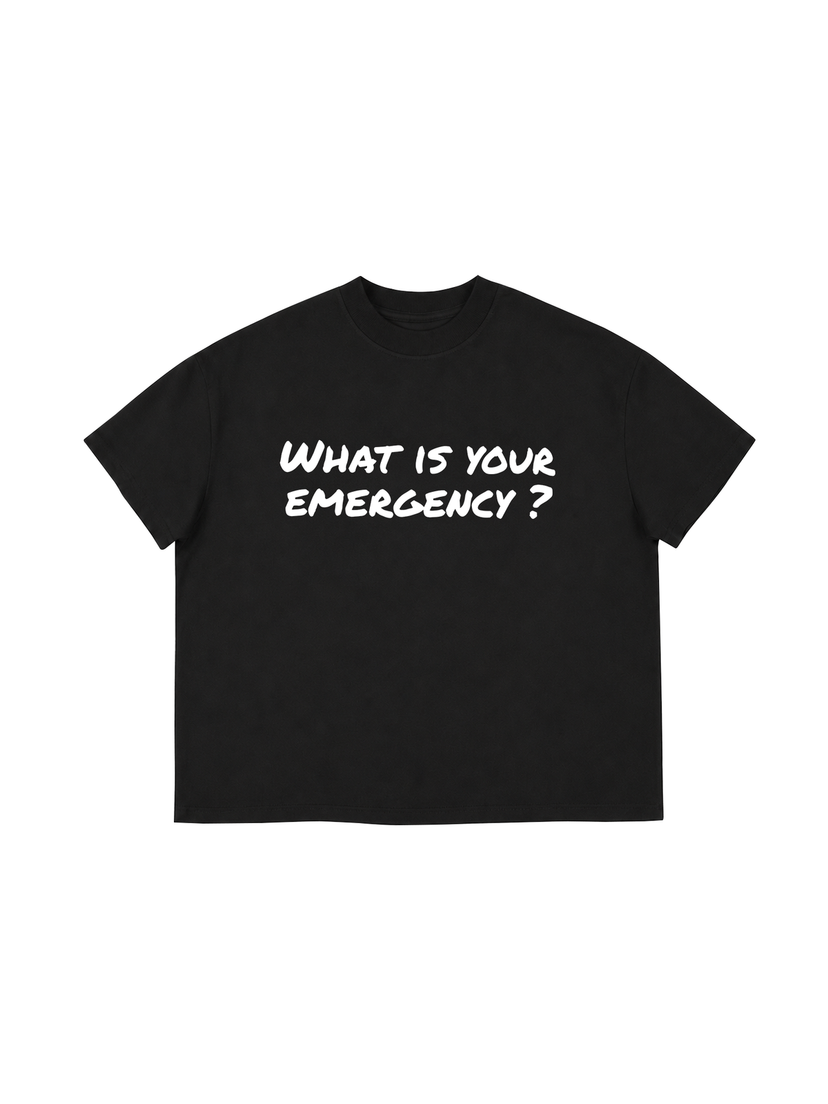 Áo Thun Boxy Car What Is Your Emergency
