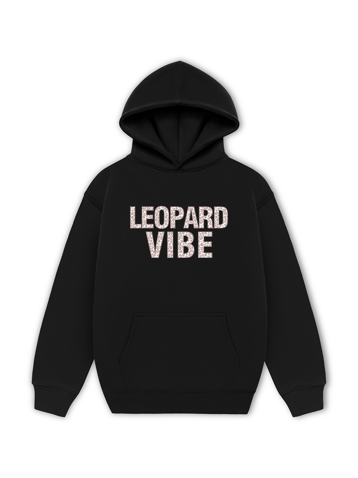 Áo Hoodie Nỉ Hai Da Leopard Vibe