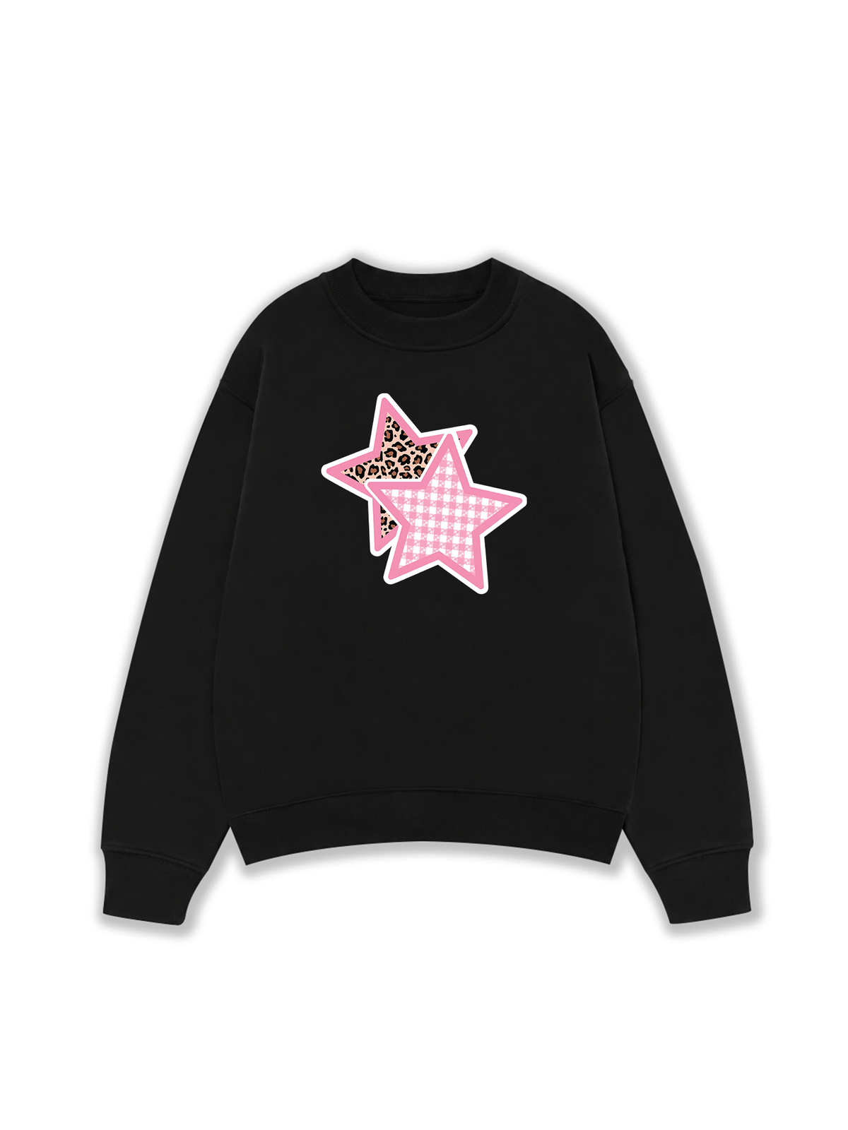 Áo Sweater Nỉ Hai Da Leopard Star