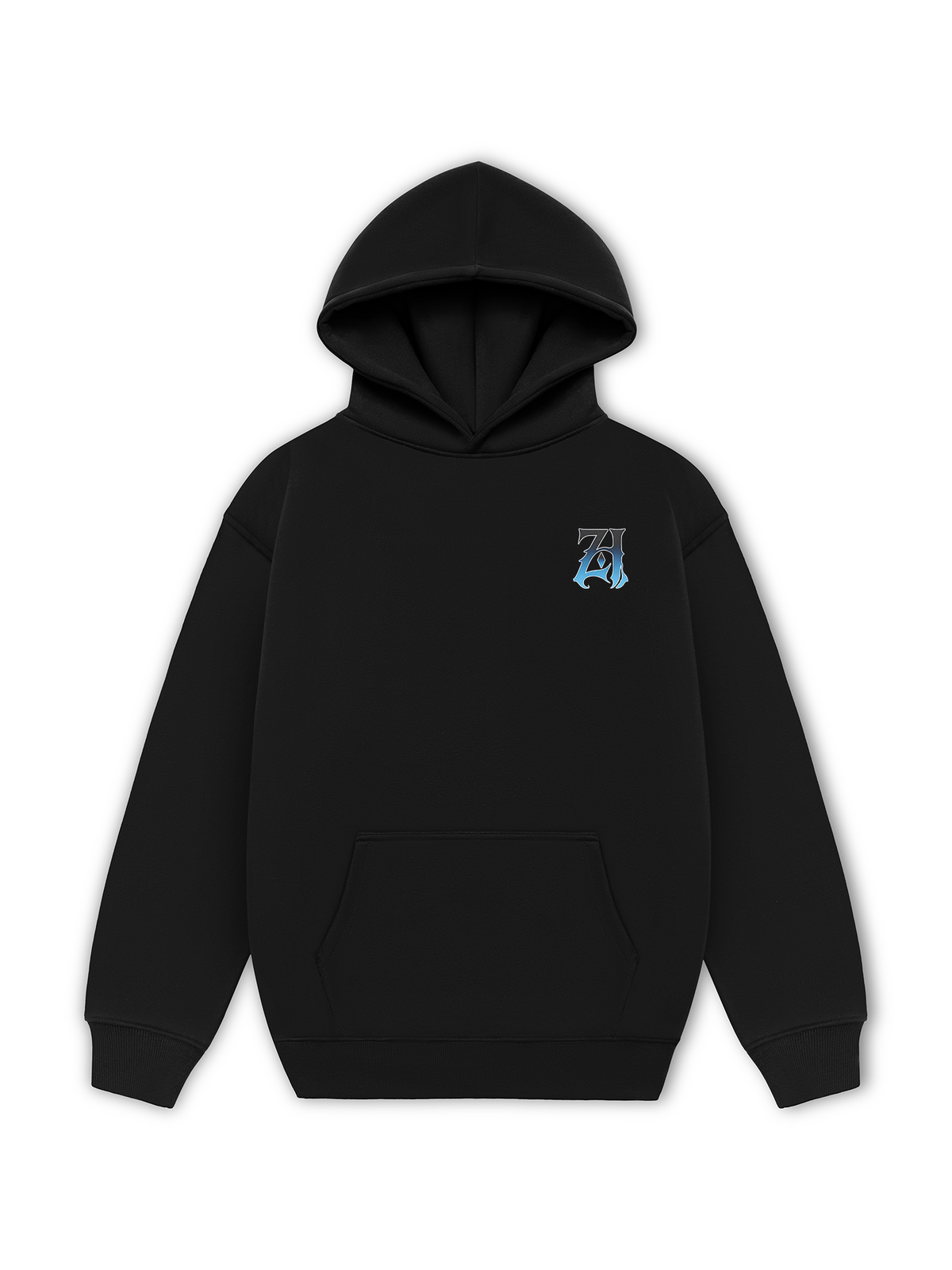 Áo Hoodie Nỉ Hai Da Hidden Meaning Zillion Black Blue Bandana
