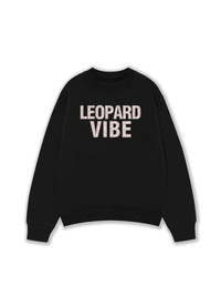 Áo Sweater Nỉ Hai Da Leopard Vibe