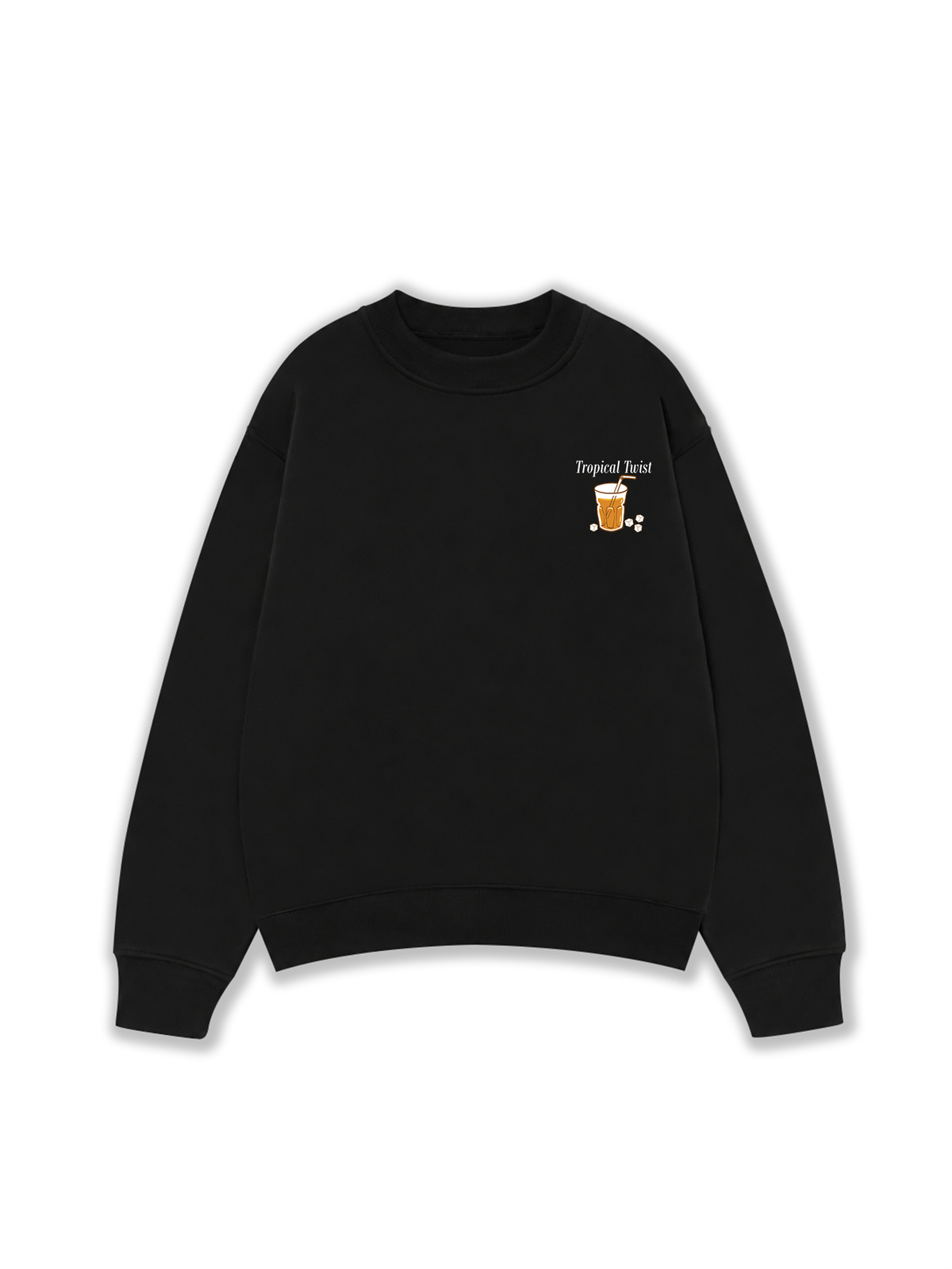 Áo Sweater Nỉ Hai Da Tropical Twist