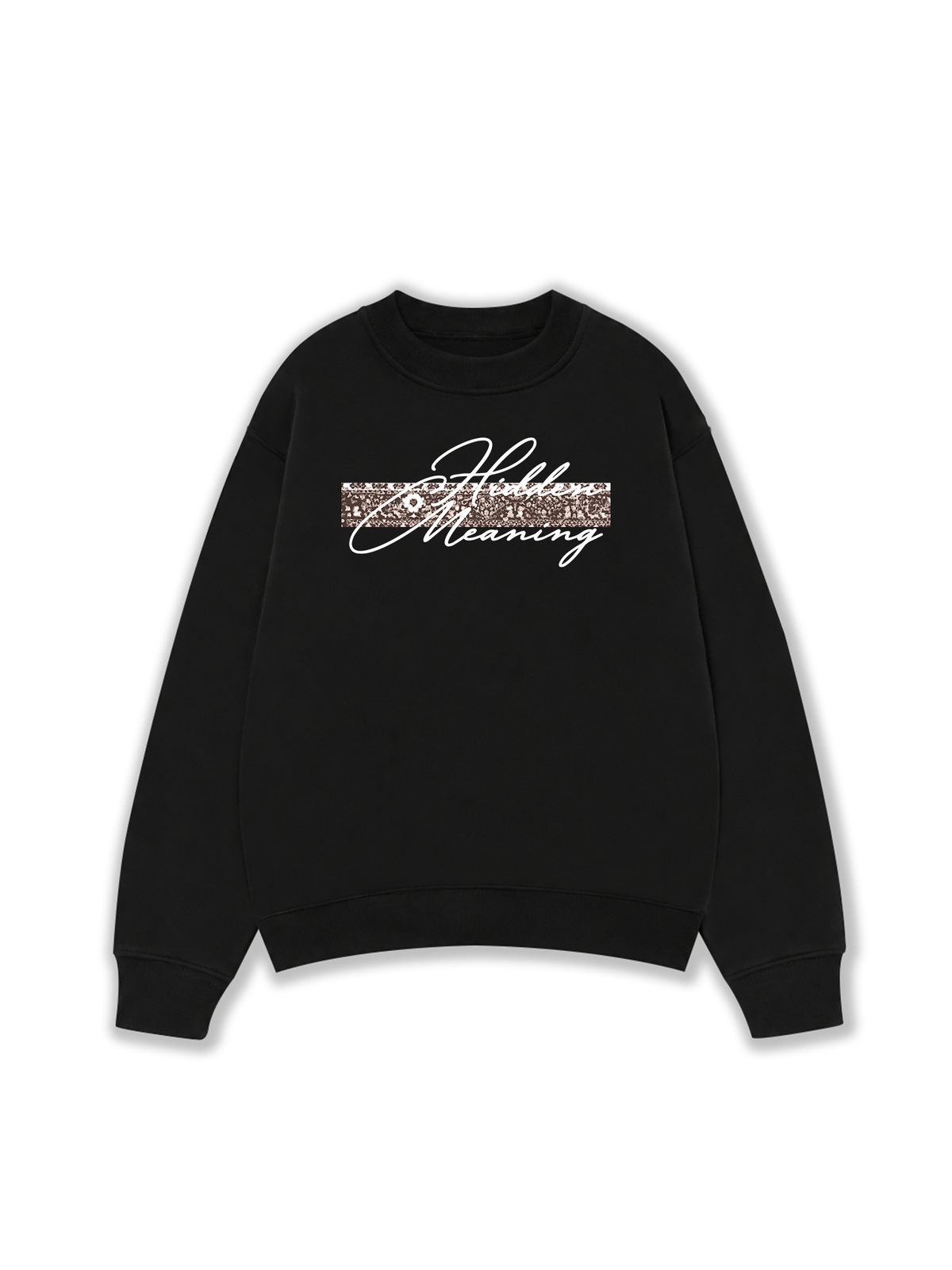 Áo Sweater Nỉ Hai Da Hidden Meaning