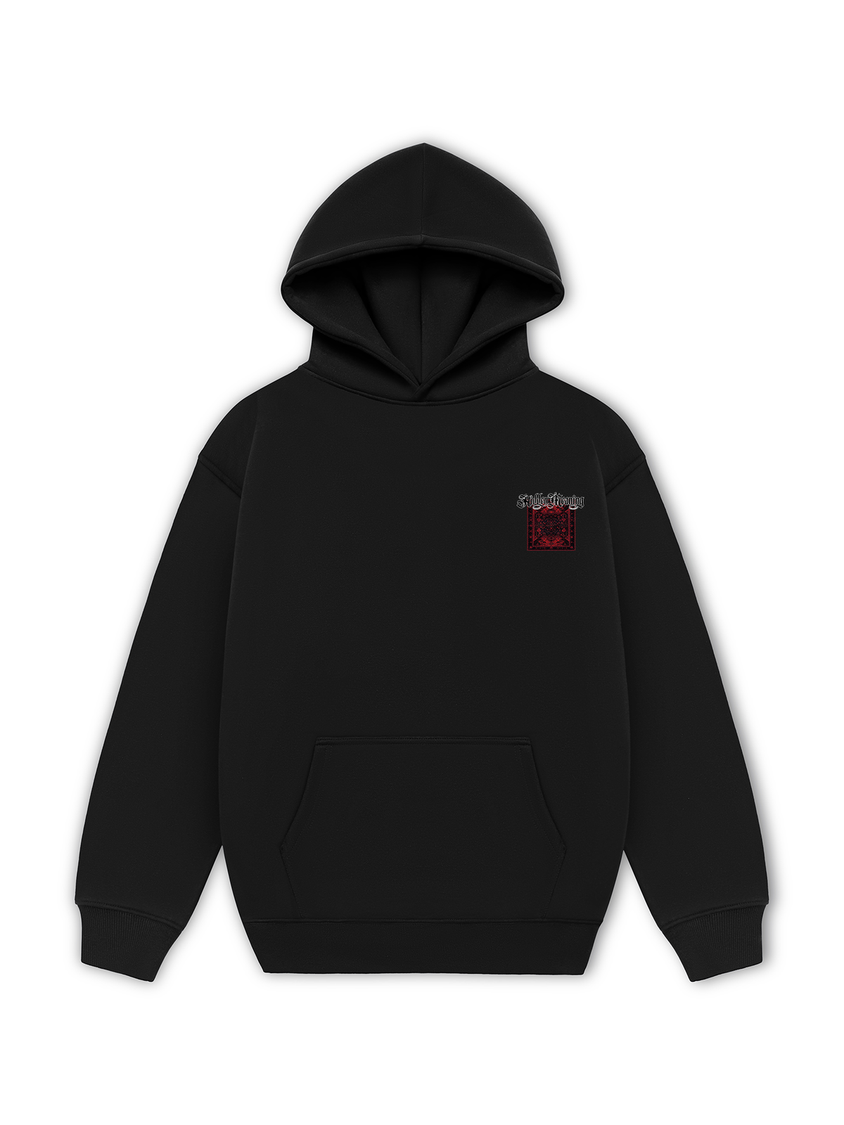 Áo Hoodie Nỉ Hai Da Hidden Meaning Red Rug