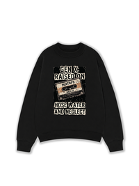 Áo Sweater Nỉ Hai Da Gen X Raised On