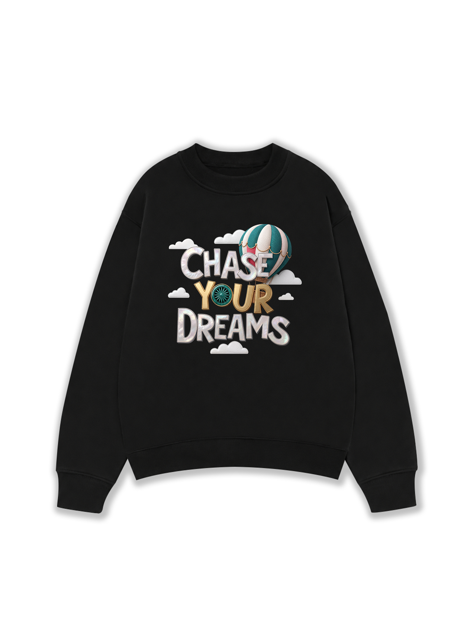 Áo Sweater Nỉ Hai Da Chase Your Dreams