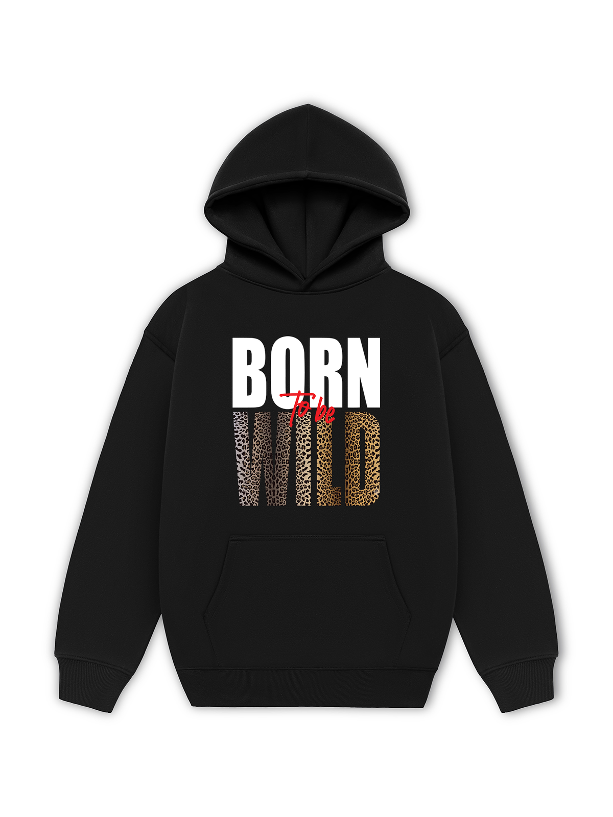 Áo Hoodie Nỉ Hai Da Born To Be Wild