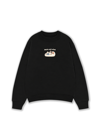 Áo Sweater Nỉ Hai Da Muốn Một Mình