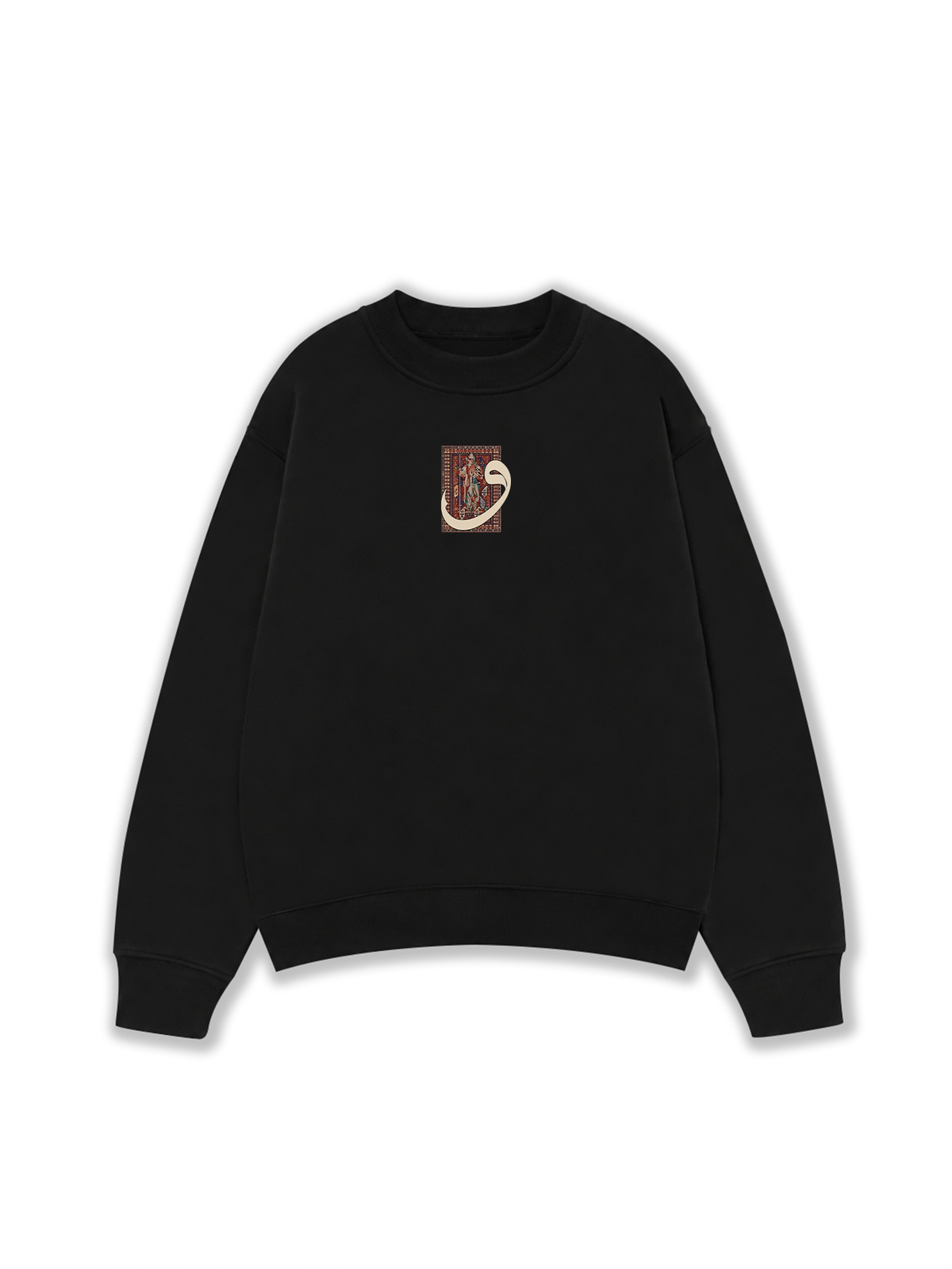 Áo Sweater Nỉ Hai Da The Arabic Letter