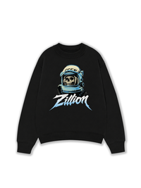 Áo Sweater Nỉ Hai Da Skull Cosmonaut