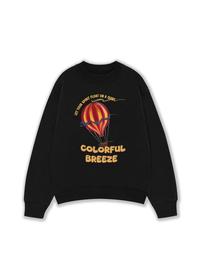 Áo Sweater Nỉ Hai Da Colorful Breeze