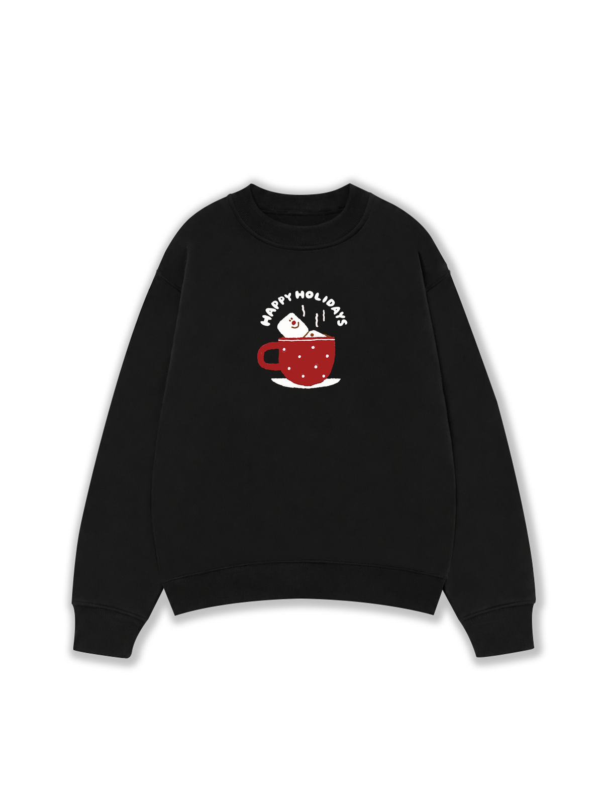 Áo Sweater Nỉ Hai Da Happy Holidays