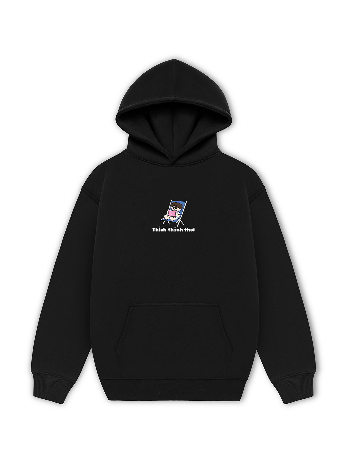 Áo Hoodie Nỉ Hai Da Thích Thảnh Thơi