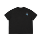 Áo Thun Boxy Hidden Meaning Zillion Black Blue Bandana