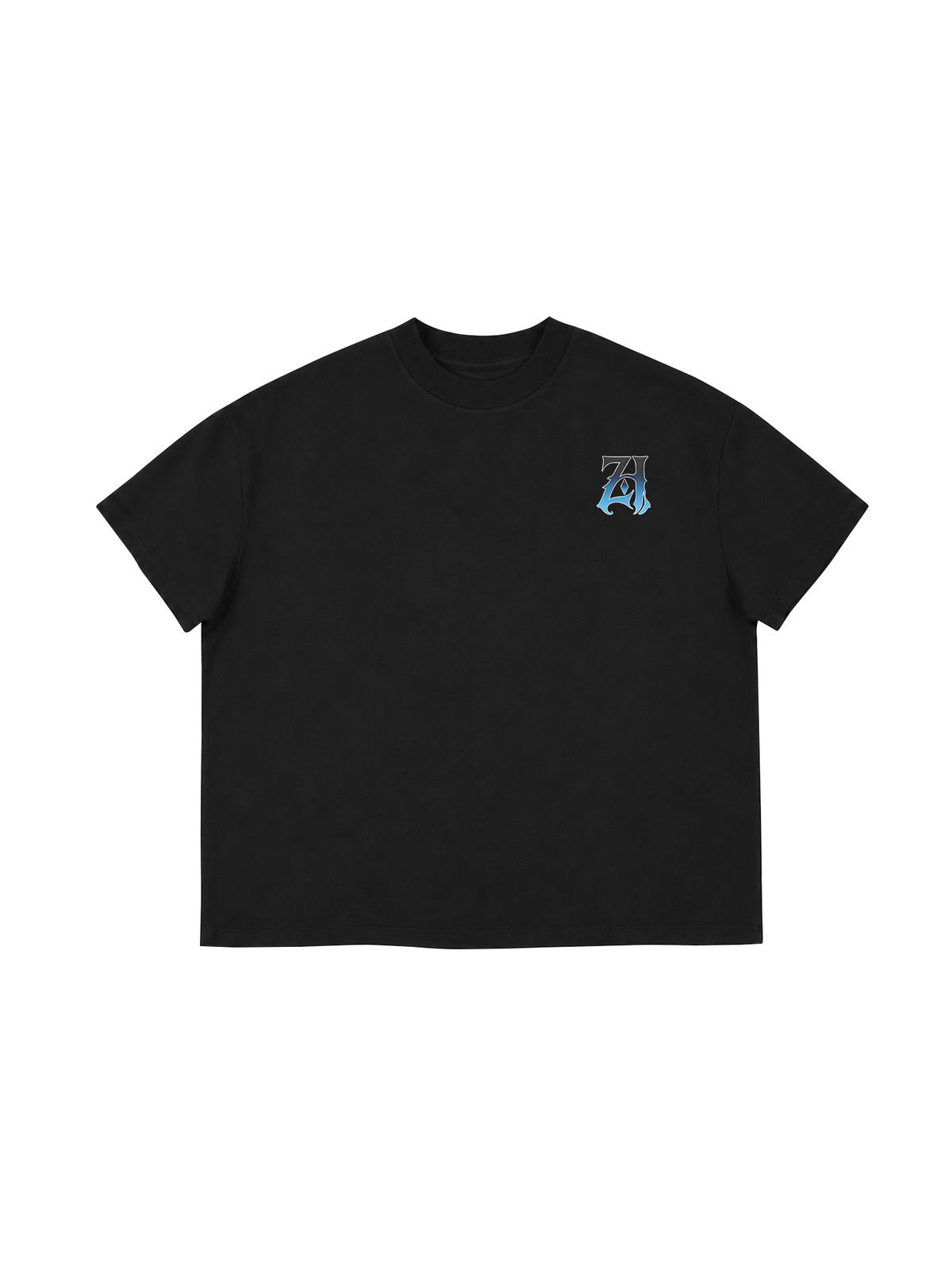 Áo Thun Boxy Hidden Meaning Zillion Black Blue Bandana
