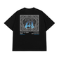 Áo Thun Relaxed Fit Hidden Meaning Zillion Black Blue Bandana