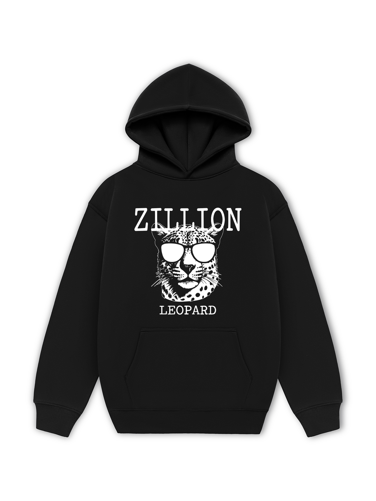Áo Hoodie Nỉ Hai Da Zillion Leopard