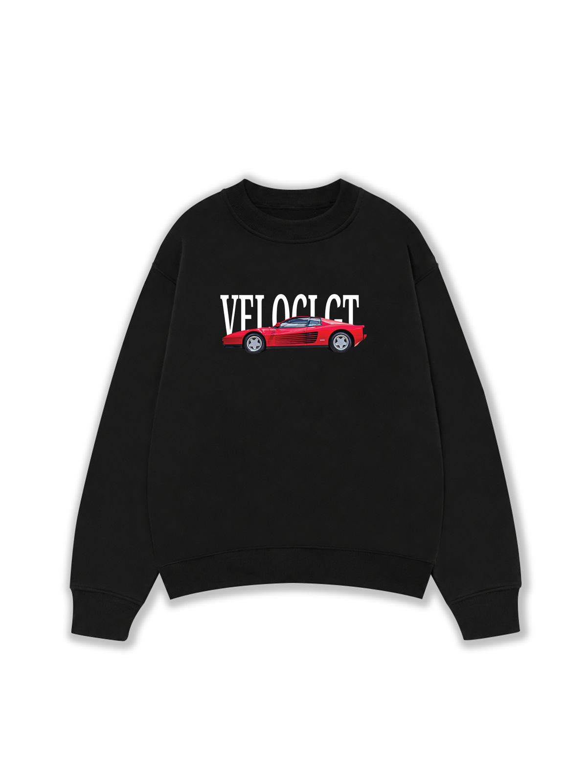 Áo Sweater Nỉ Hai Da Car Veloci GT F40