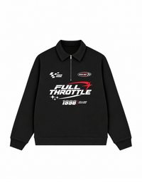 Áo Sweater Polo Nỉ Hai Da Full Throttle