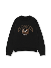 Áo Sweater Nỉ Hai Da Savage Stash