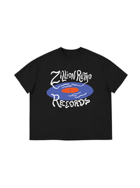 Áo Thun Boxy Zillion Retro Records