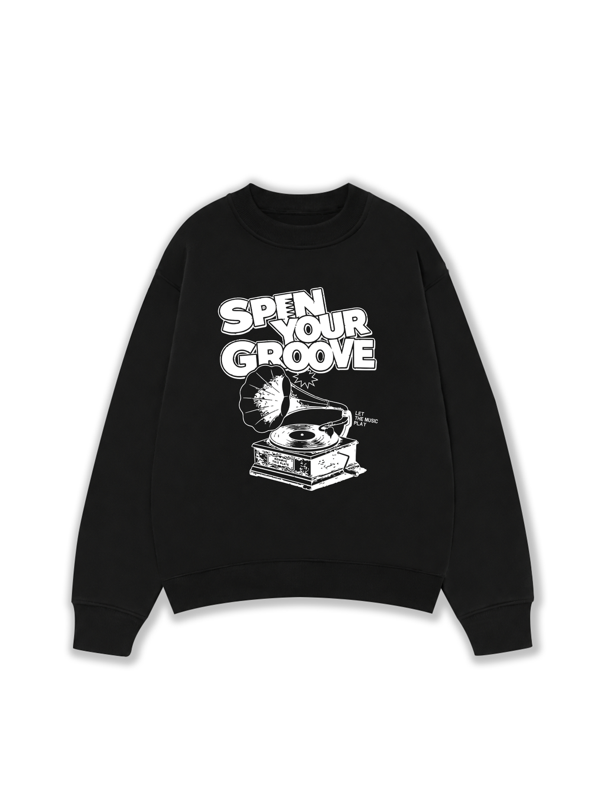 Áo Sweater Nỉ Hai Da Spend Your Groove