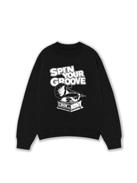 Áo Sweater Nỉ Hai Da Spend Your Groove