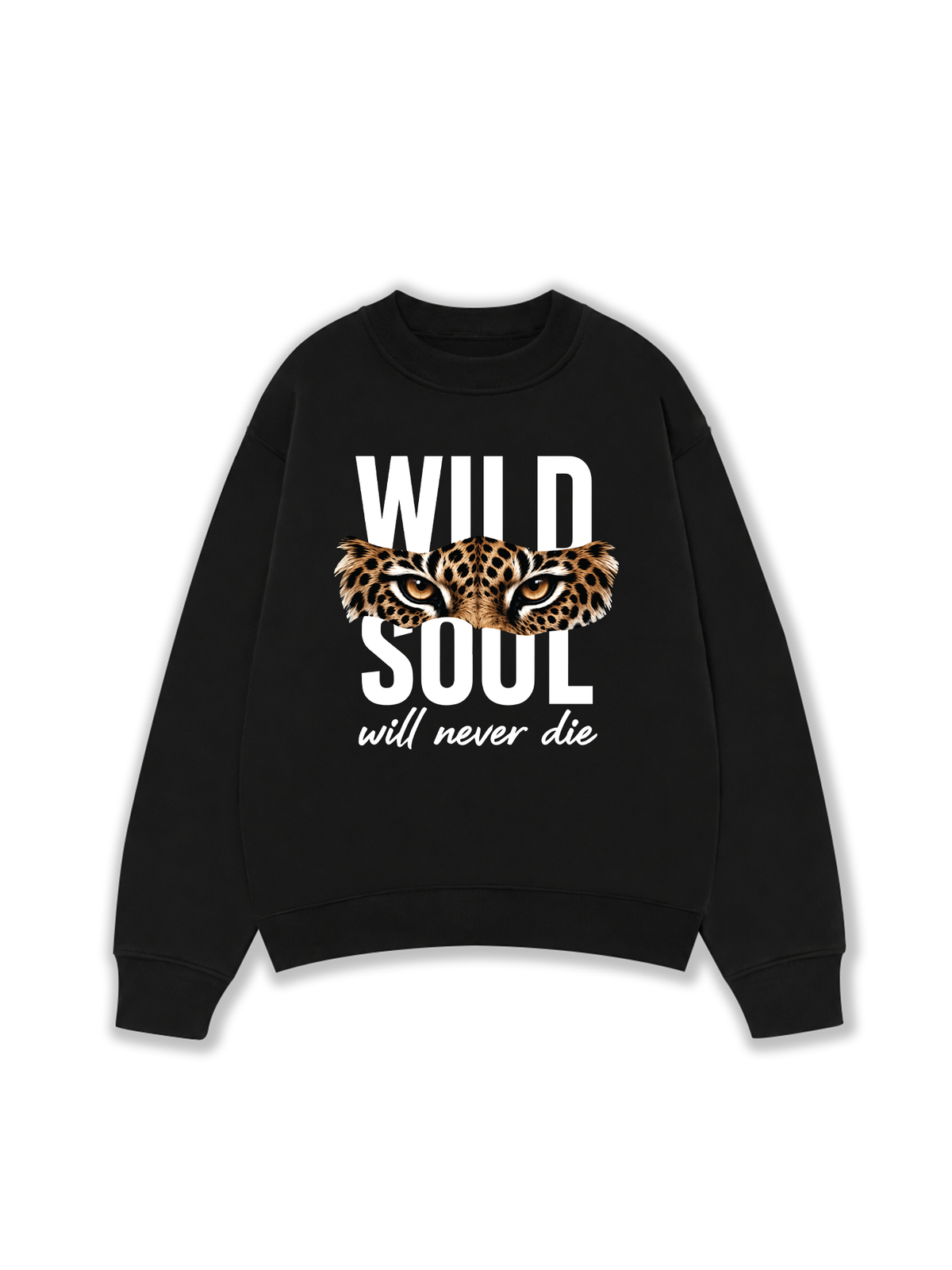 Áo Sweater Nỉ Hai Da Wild Soul Will Never Die
