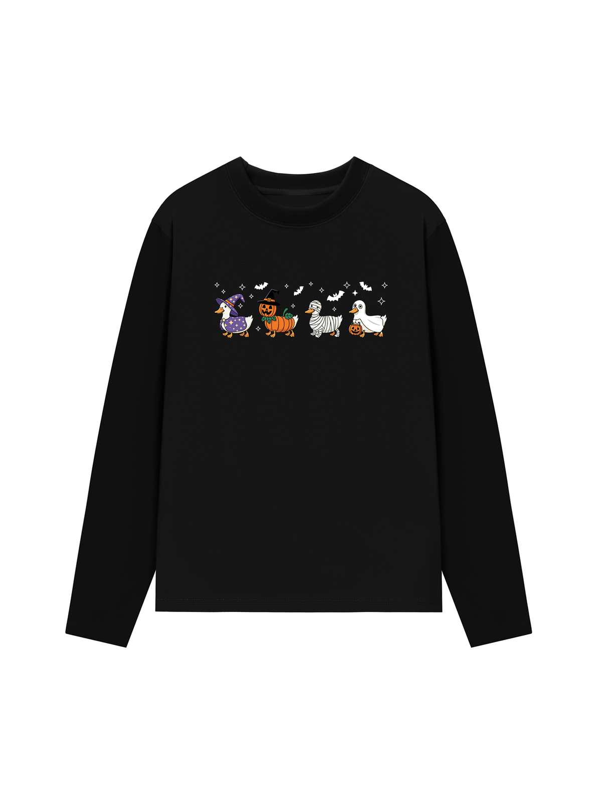 Áo Thun Dài Tay Spooky Ducks