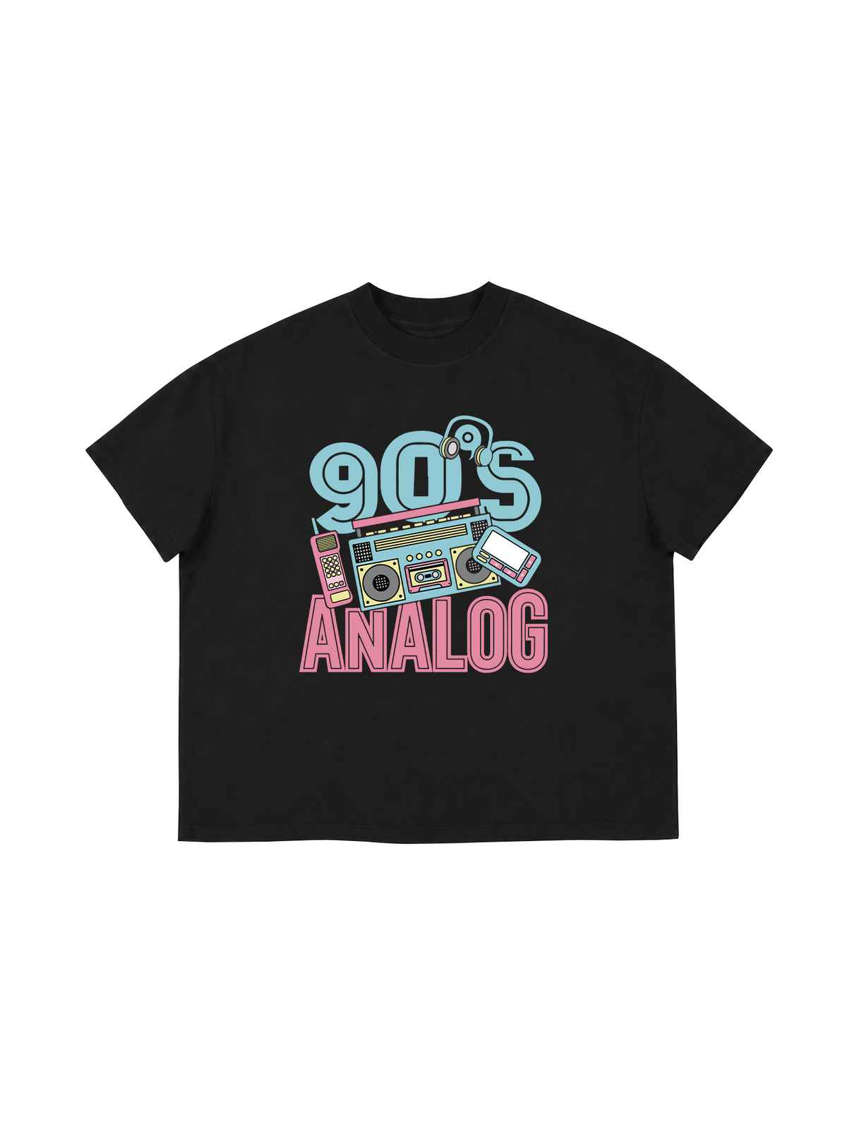 Áo Thun Boxy 90s Analog