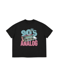 Áo Thun Boxy 90s Analog